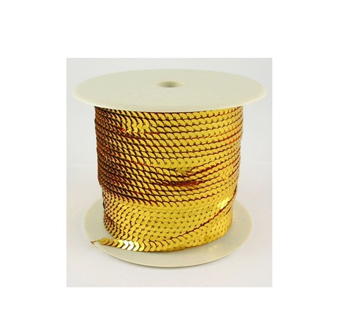Flat strung sequins selection - strung,