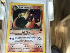 Pokemon Dark Charizard 1st Edition Holo PSA 4