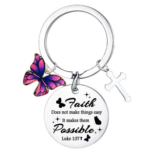 Christian keyring baptism - christian,