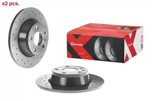 Pcs rear brake disc rotors - pcs,