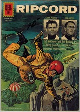 Four Color Comics 1294 Ripcord Dell Comics 1962 VG