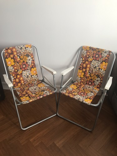 Retro vintage 1970s - vintage, folding