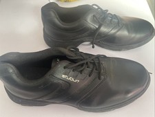 Stuburt Pro-am 4 Black Men’s Golf Shoes Size UK 9 Good Condition