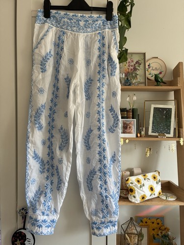 Juliet dunn white trousers - juliet,