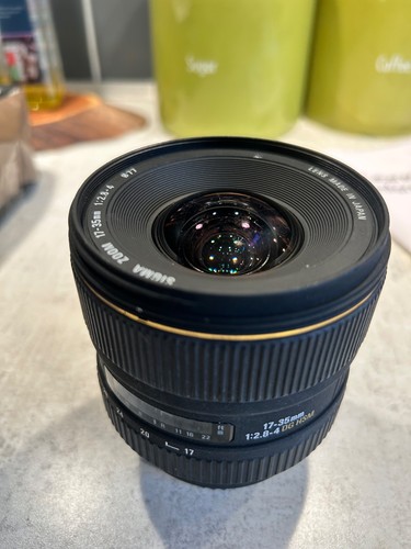 Sigma 35mm ex - 17-35mm, dg