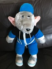 Roland Rat Superstar Tracksuit Plush Soft Toy Vintage 80's TV Retro Rare