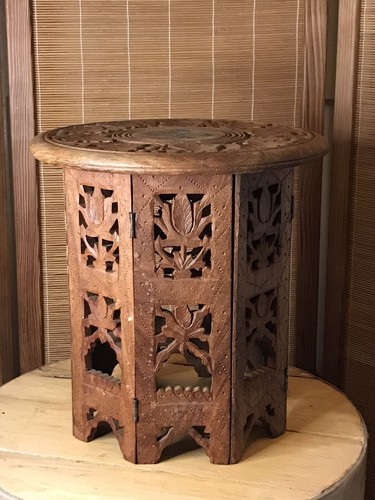 Indian hand carved teak - hand, small