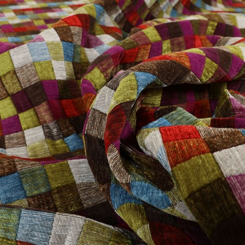 Thick multicoloured patchwork - thick,