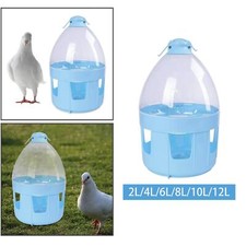 Automatic Bird Water Dispenser Drinker Feeder Pigeon Waterer for Quail Duck
