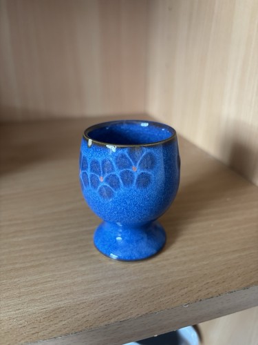 Denby midnight footed egg cup - egg,
