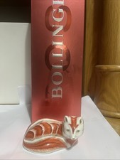 Royal Crown Derby Red Fox Paperweight with Gold Stopper