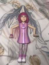 WORKING 2004 Lazy Town 7" Stephanie Talking Action Figure Toy