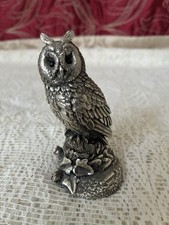 Sterling silver long eared - eared, owl