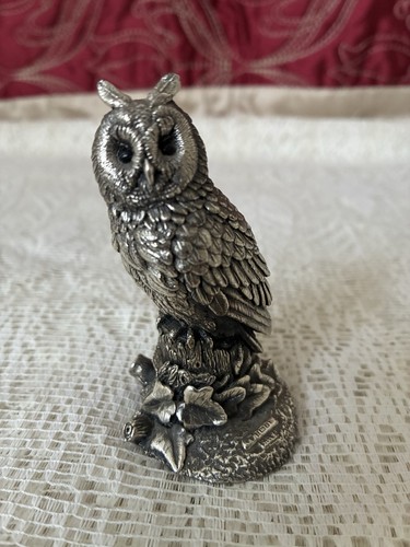 Sterling silver long eared - eared, owl