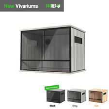 ProRep Wooden Reptile Vivarium (60x45x45cm) Small - Snake Lizard Housing