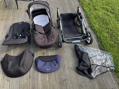 Silver cross pioneer - pioneer, pushchair