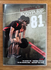 LES MILLS BODYPUMP 81 - DVD + CD + BOOKLET SET - WORKOUT FITNESS BODY PUMP