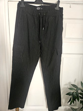 mens boohoo pinstripe smart