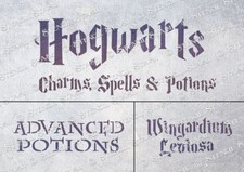 Hogwarts Mix1 STENCILS HM1 3 sizes Harry Potter Furniture, SUPERIOR 250 MYLAR