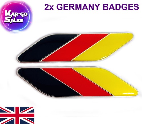 Germany flag wing arrow - 2x,