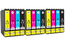 12 PK ink Cartridges fits