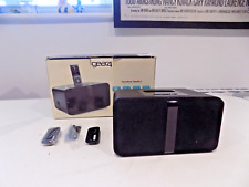 Gear4 HousePart Stealth II Stereo Speaker Docking Station Black in Box UNTESTED