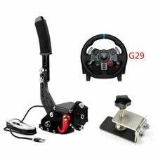 For Logitech G27 G25 G29 T500 T300 Black 14Bit USB PC Handbrake Sim Racing Games