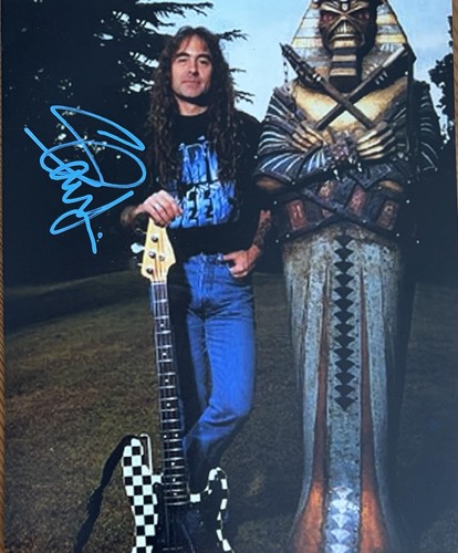 Steve harris signed - steve,