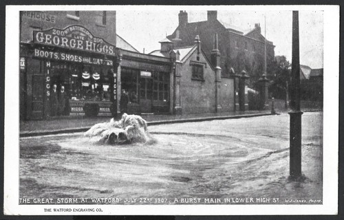 Hertfordshire great storm - hertfordshire, at