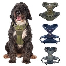 Tweed Dog Harness Reflective