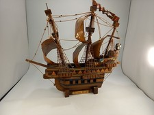 Golden Hind Wooden Model Ship 16"