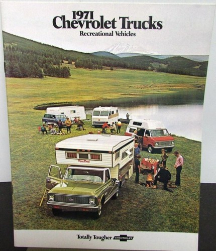 1971 chevy pickup camper van - 1971,