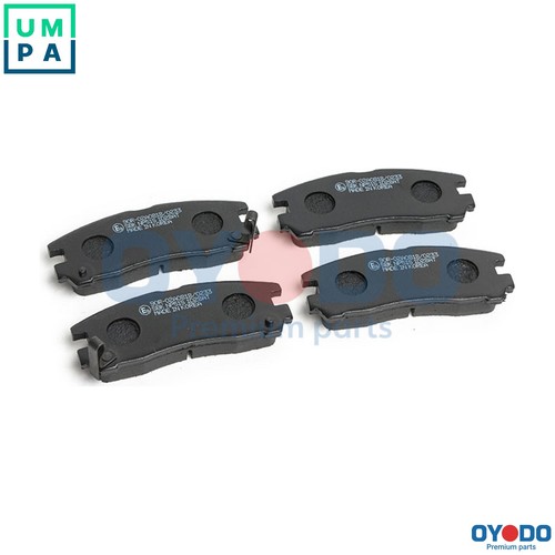 Brake pad set disc - pad,