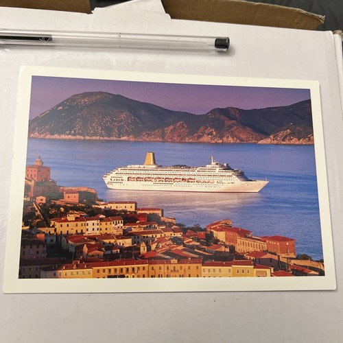 Cruises oriana postcard - cruises,