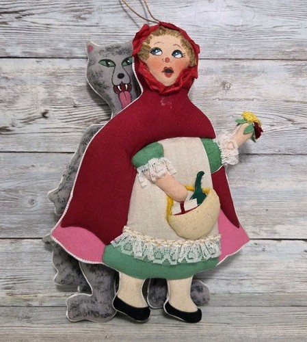 Vintage red riding hood and - vintage,