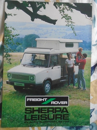 Freight rover sherpa leisure - freight,