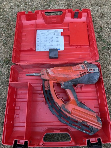 Hilti gx120 nailgun with case - hilti,