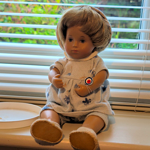 Götz sasha baby doll blonde - sasha,