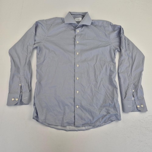 Eton shirt blue - blue, 100%