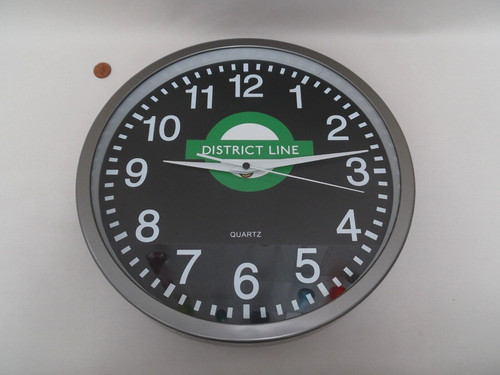 London district line wall - line,