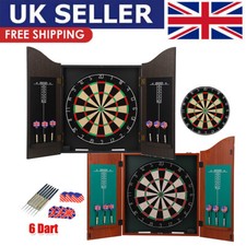 Darts Centre Set MDF Walnut