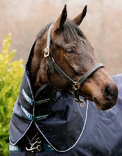 Horseware Rambo Duo Force Ripstop Hood Turnout Neck Cover Mediumweight 100g S-XL