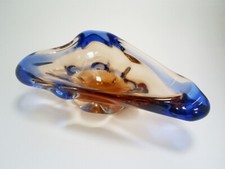 LOVELY VINTAGE MURANO AMBER &