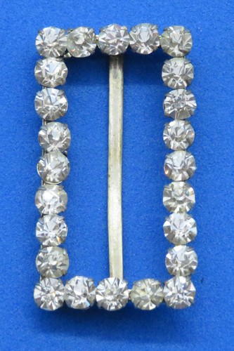 Silver plate clear - clear, stone