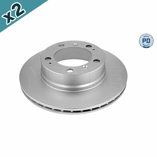 Meyle brake disc - 2x,