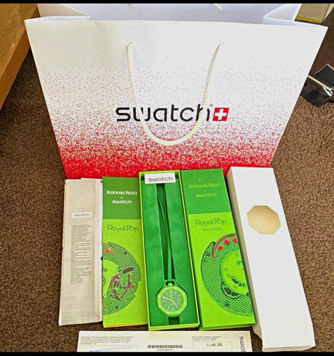 Swatch royal pop green eight - royal,
