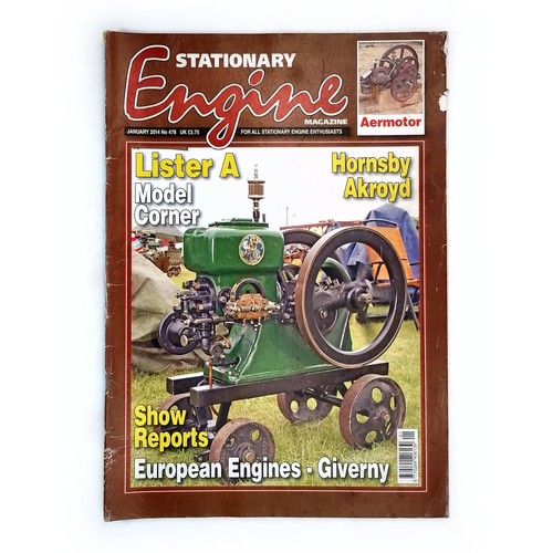 Stationary engine magazine - engine,