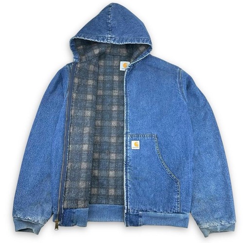 Rare vtg 90s carhartt hooded - vtg,