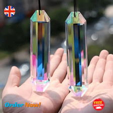 2PCS Crystal Sun Catcher Prism