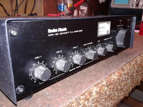 Radio shack mpa 100 - shack, mpa-95